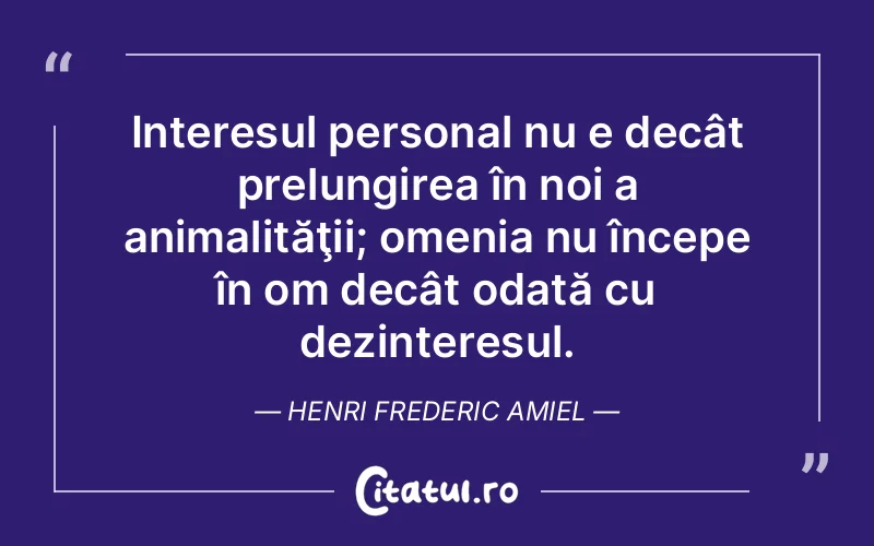 Citat Henri Frederic Amiel - citate triste