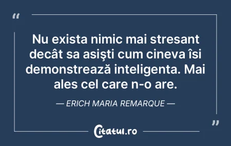 Nu exista nimic mai stresant decât sa a... Nu exista nimic mai stresant decât sa a...