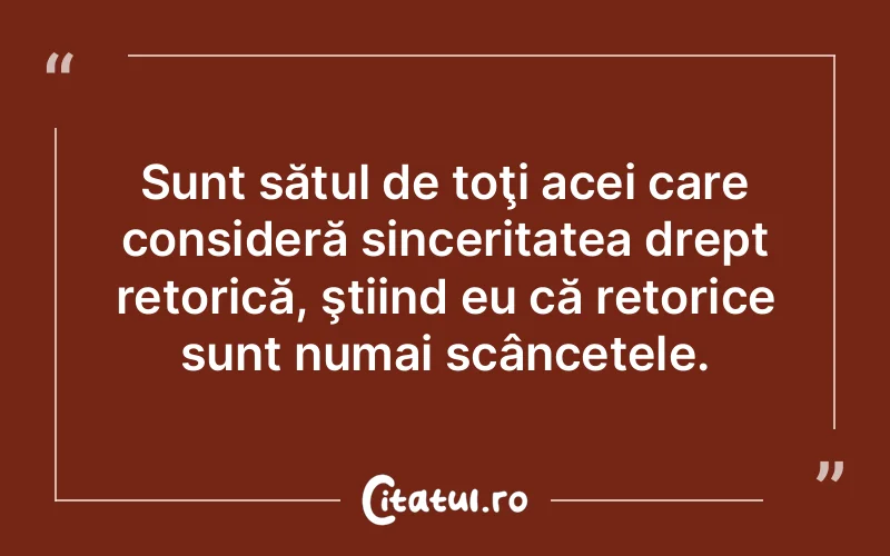 Citat Autor necunoscut - citate triste