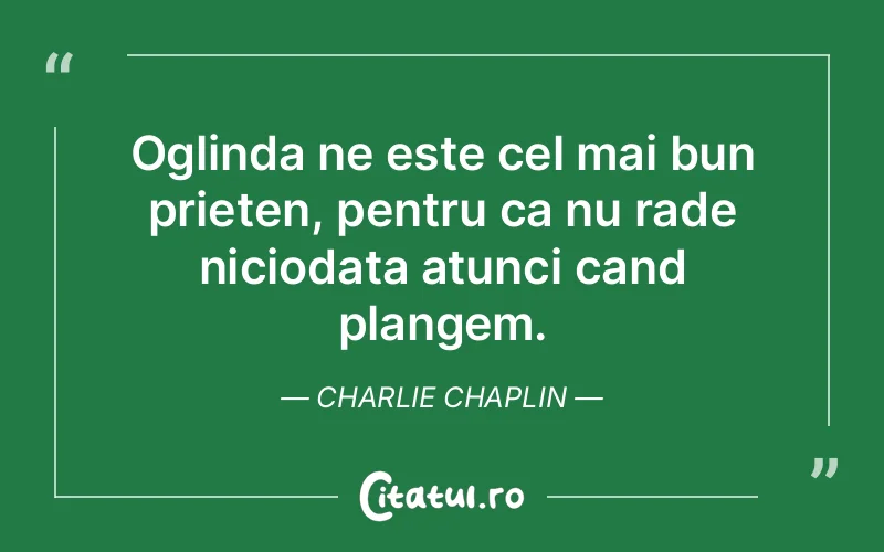 Citat Charlie Chaplin - citate triste