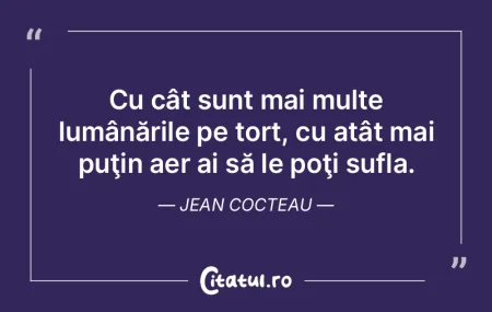 Cu cât sunt mai multe lumânările pe t...