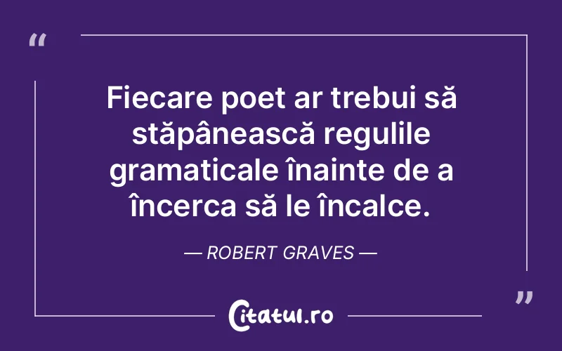 Citat Robert Graves - citate triste