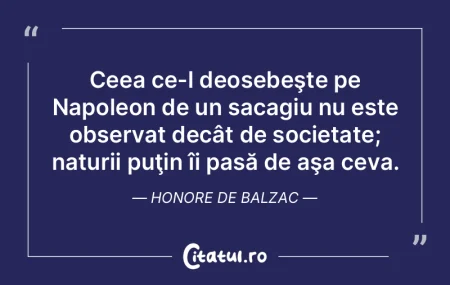 Ceea ce-l deosebeşte pe Napoleon de un ... Ceea ce-l deosebeşte pe Napoleon de un ...