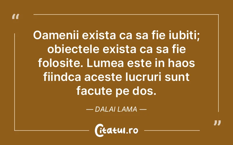 Citat Dalai Lama - citate triste