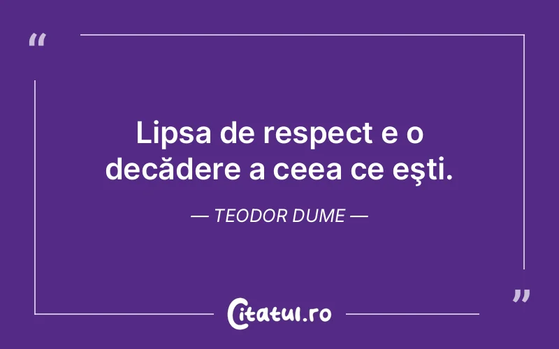 Citat Teodor Dume - citate triste