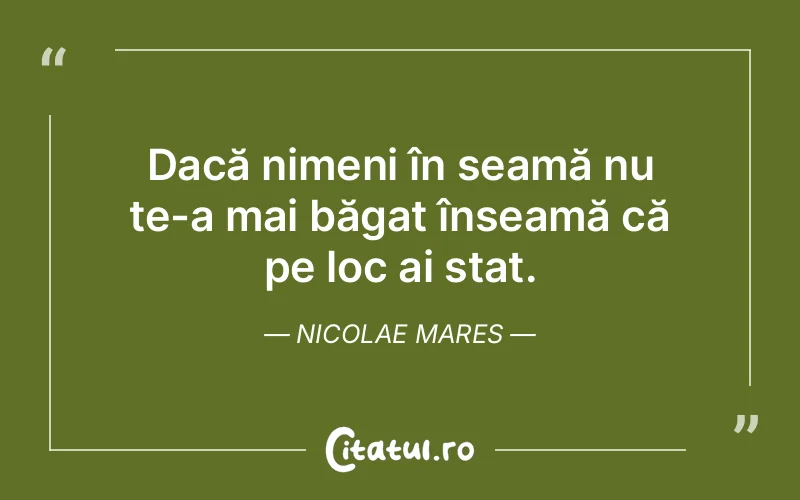 Citat Nicolae Mares - citate triste