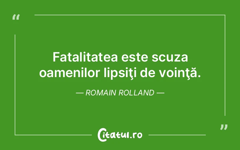 Citat Romain Rolland - citate triste