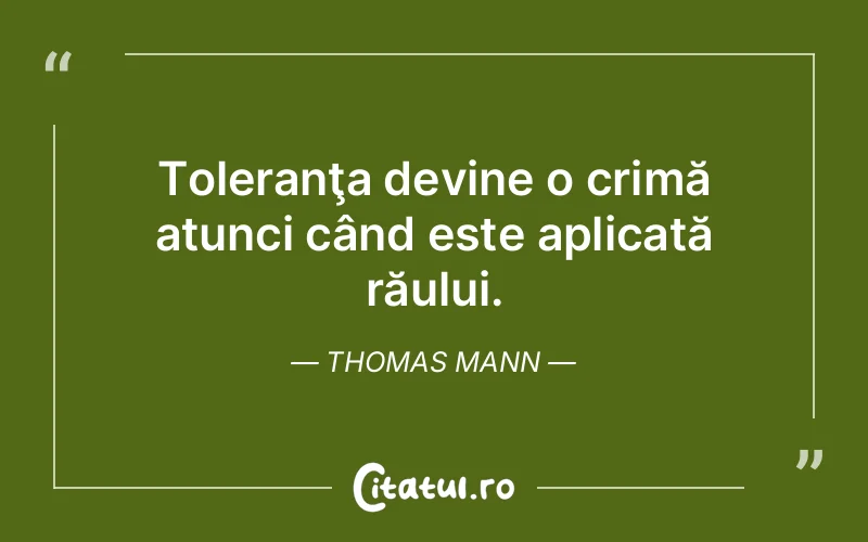 Citat Thomas Mann - citate triste