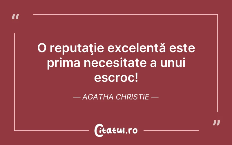 Citat Agatha Christie - citate triste