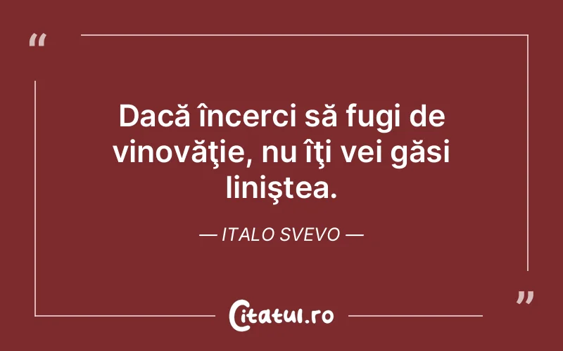 Citat Italo Svevo - citate triste