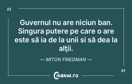 Guvernul nu are niciun ban. Singura pute... Guvernul nu are niciun ban. Singura pute...