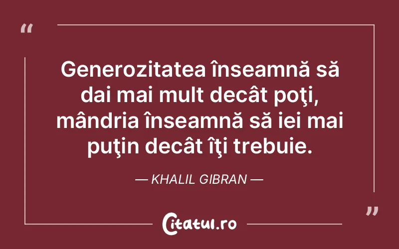 Citat Khalil Gibran - citate triste