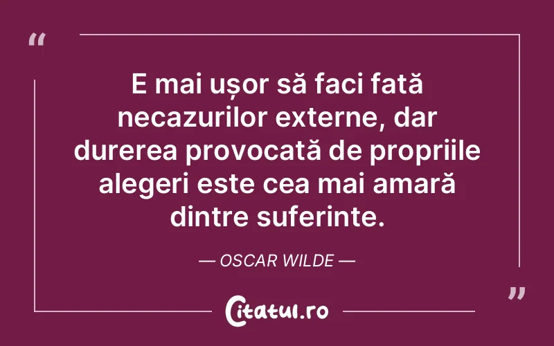 Citat Oscar Wilde - citate triste