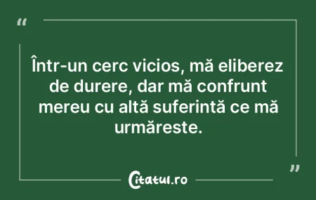 Într-un cerc vicios, mă eliberez de du... Într-un cerc vicios, mă eliberez de du...