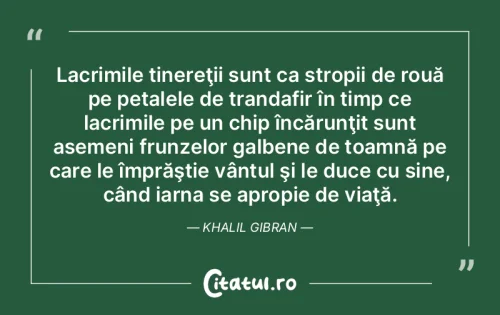 Citat Triste - Citatul.ro