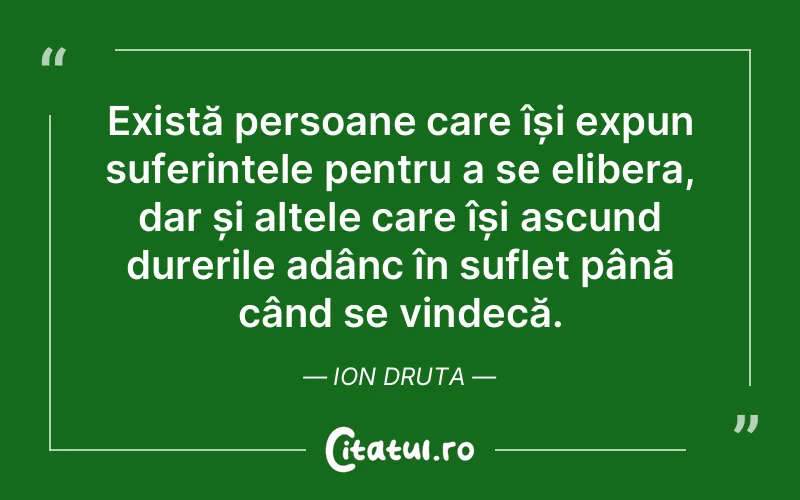 Citat Ion Druta - citate triste