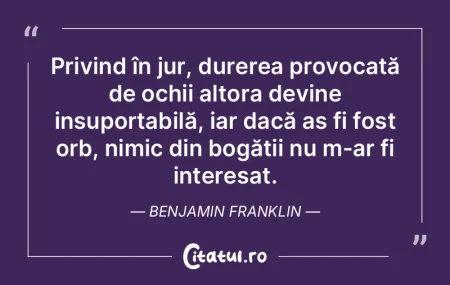 Privind în jur, durerea provocată de o... Privind în jur, durerea provocată de o...