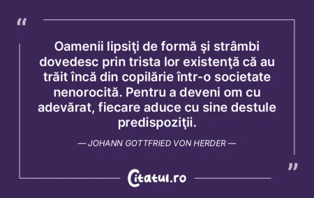 Oamenii lipsiţi de formă şi strâmbi ... Oamenii lipsiţi de formă şi strâmbi ...
