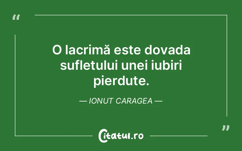 Citat Ionut Caragea - citate triste