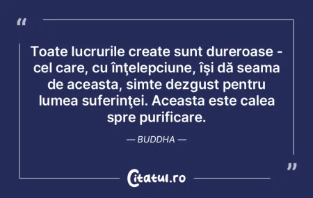 Toate lucrurile create sunt dureroase - ...