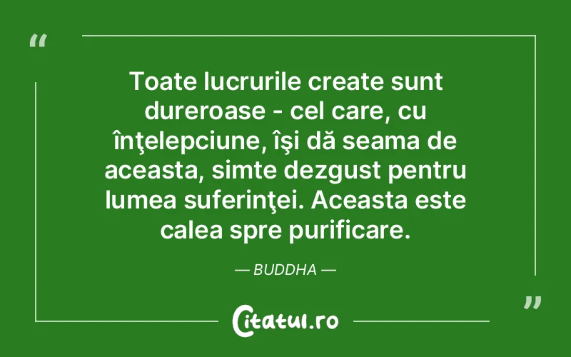 Citat Buddha - citate triste