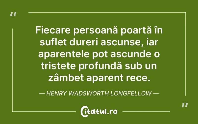 Citat Henry Wadsworth Longfellow - citate triste