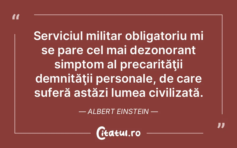 Citat Albert Einstein - citate triste