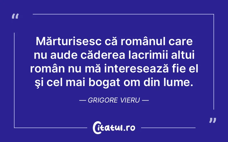 Citat Grigore Vieru - citate triste