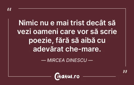 Nimic nu e mai trist decât să vezi oam...