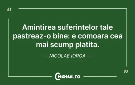 Amintirea suferintelor tale pastreaz-o b... Amintirea suferintelor tale pastreaz-o b...