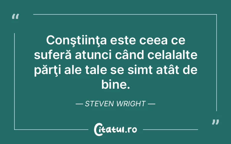 Citat Steven Wright - citate triste