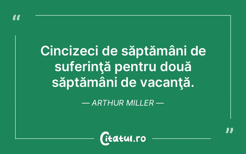 Citat Arthur Miller - citate triste