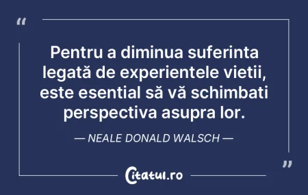 Pentru a diminua suferința legată de e...