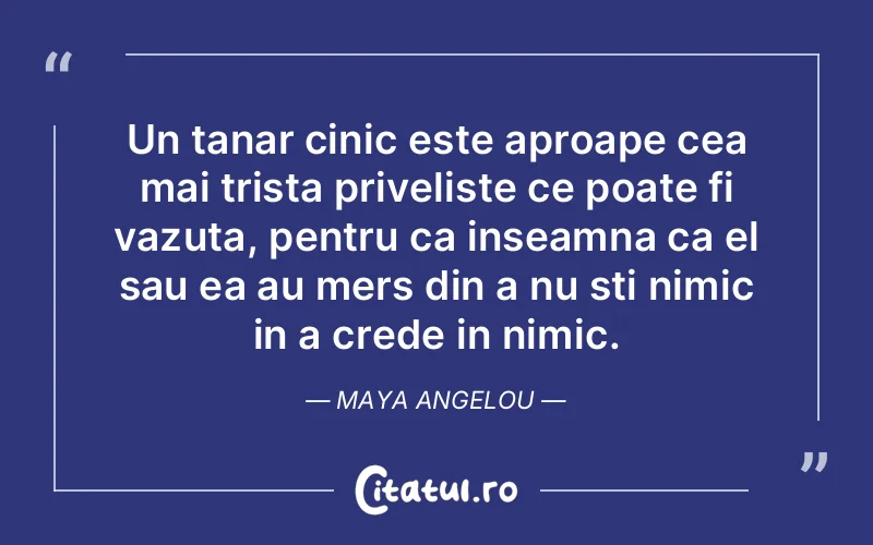 Citat Maya Angelou - citate triste