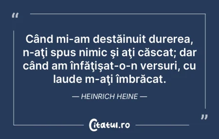Când mi-am destăinuit durerea, n-aţi ... Când mi-am destăinuit durerea, n-aţi ...
