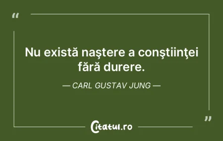 Nu există naştere a conştiinţei făr...