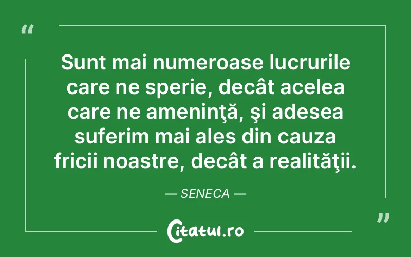 Citat Seneca - citate triste