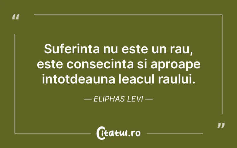 Citat Eliphas Levi - citate triste