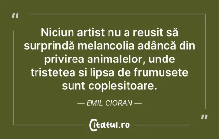 Niciun artist nu a reușit să surprind�...