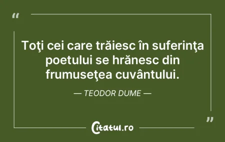 Toţi cei care trăiesc în suferinţa p...