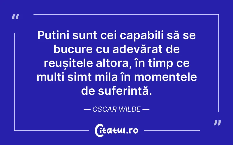 Citat Oscar Wilde - citate triste