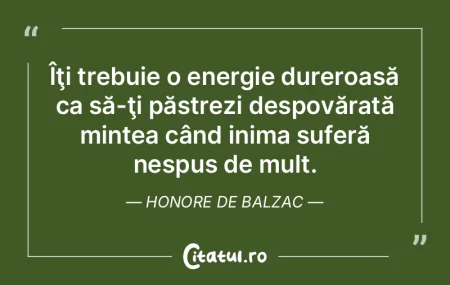 Îţi trebuie o energie dureroasă ca s�...