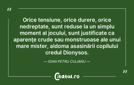 Orice tensiune, orice durere, orice nedr... Orice tensiune, orice durere, orice nedr...
