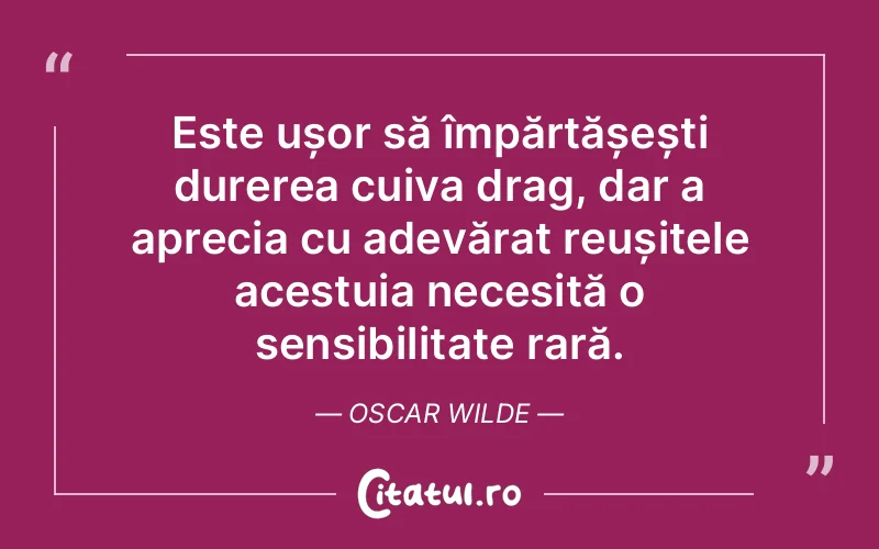 Citat Oscar Wilde - citate triste