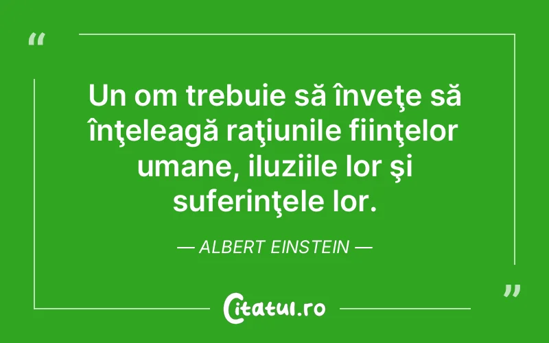Citat Albert Einstein - citate triste