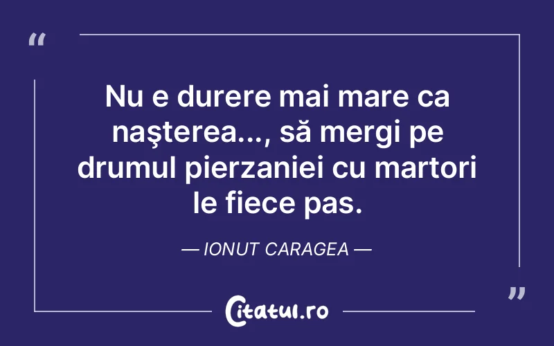 Citat Ionut Caragea - citate triste