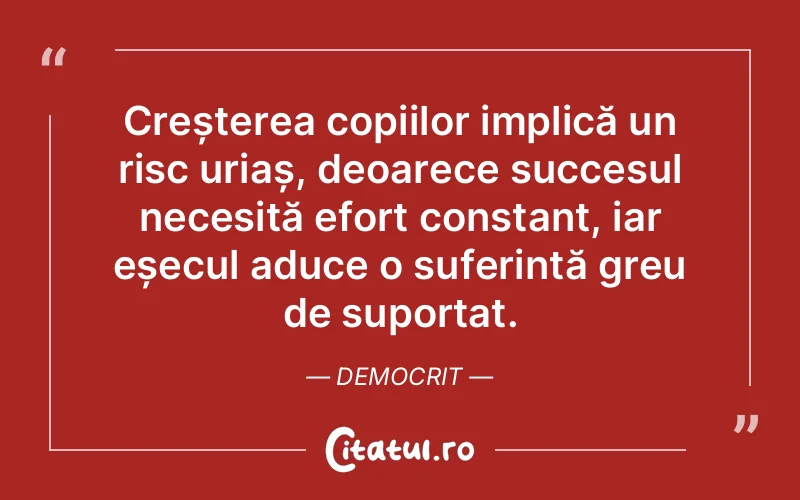 Citat Democrit - citate triste