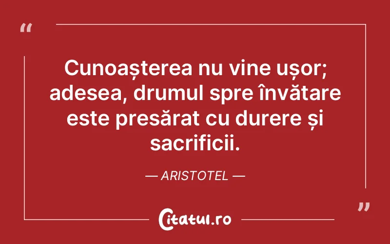 Citat Aristotel - citate triste