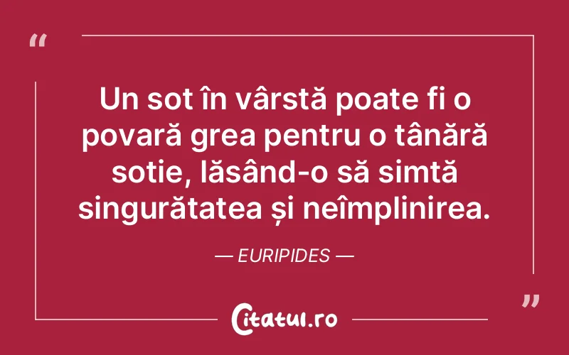 Citat Euripides - citate triste