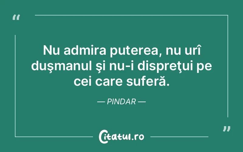 Citat Pindar - citate triste